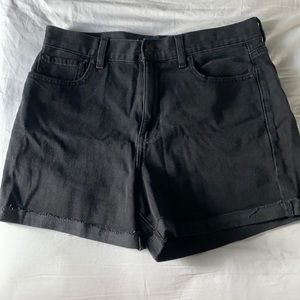 Black American Eagle Denim “Mom”  Shorts